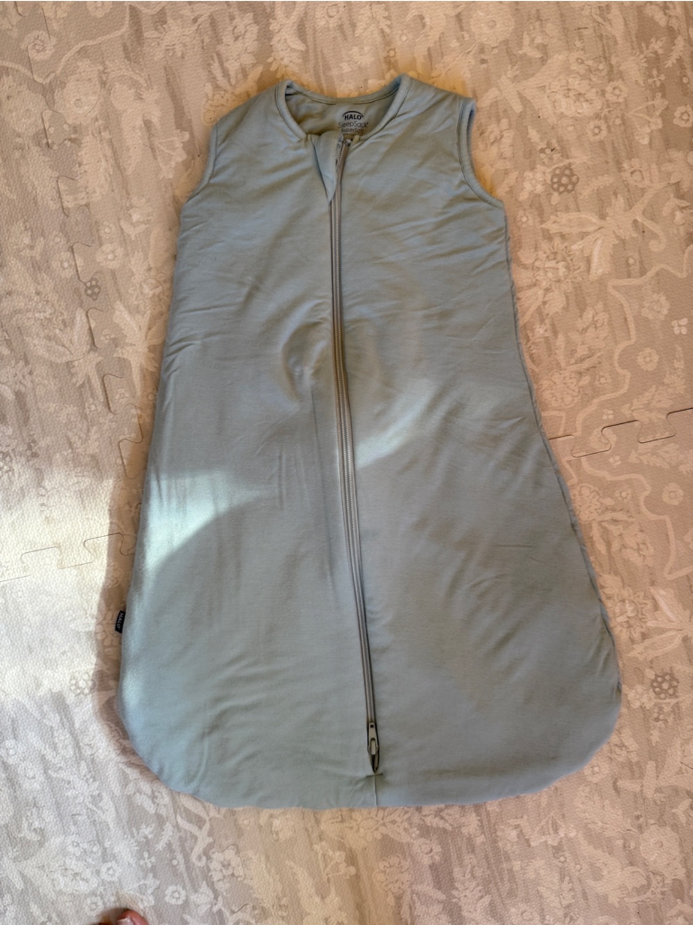 HALO Sleepsack 100% Cotton Wearable Blanket - Baby Blue S